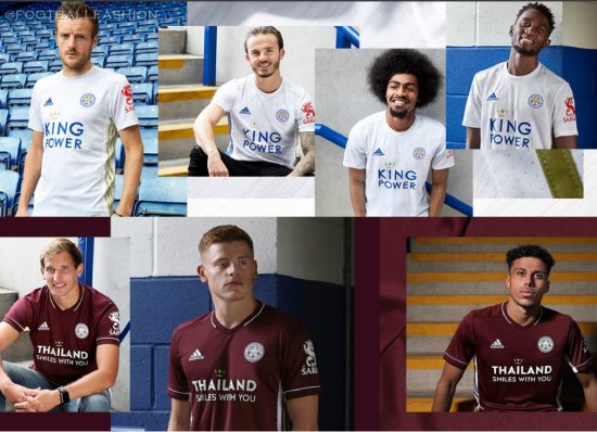 Leicester City 2020/21 adidas Away Football Kit, 2020 2021 Soccer Jersey, 2020-21 Shirt