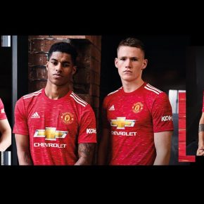 Manchester United 2020/21 adidas Home Football Kit, 2020-21 Soccer Jersey, 2020/21 Shirt, Camisa, Camiseta, Maillot, Trikot, Dres, Tenue, Maglia, Gara