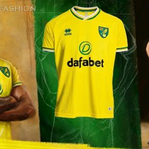 Norwich City 2020/21 Errea Home Kit, 2020-21 Football Shirt, 2020/21 Soccer Jersey