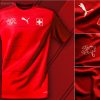 Switzerland 2020 2021 PUMA Home Football Kit, 2020-21 Soccer Jersey, 2020/21 Shirt, Maillot, Trikot, Maglia, Gara