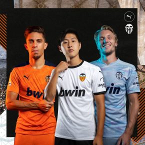 Valencia 2020 2021 PUMA Home, Away and Third Football Kit, 2020-21 Soccer Jersey, Shirt, Camiseta 2020/21, Maillot, Trikot, Maglia