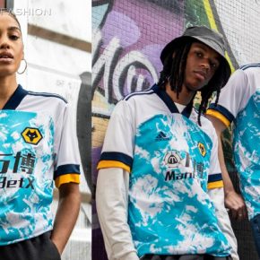 Wolverhampton Wanderers 2020 2021 adidas Away Football Kit, 2020-21 Soccer Jersey, 2020/21 Shirt, Camiseta, Camisa, Camisola