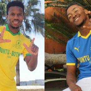 Mamelodi Sundowns 2020 2021 PUMA Home and Away Football Kit, 2020-21 Soccer Jersey, 2020/21 Shirt