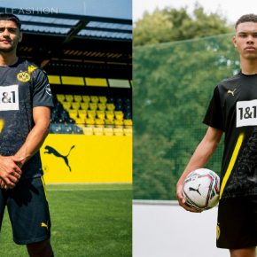 Borussia Dortmund 2020/21 PUMA Away Bundesliga Football Kit, 2020-21 Soccer Jersey, 2020/21 Shirt, Trikot, Auswärtstrikot