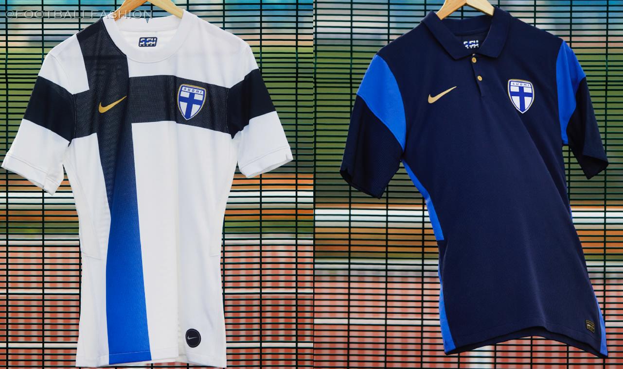 Finland 2020/21 Nike Home and Away Kits 