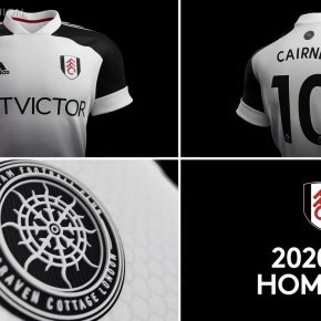 Fulham 2020 2021 adidas Home and Away Football Kit, 2020-21 Soccer Jersey, 2020/21 Shirt