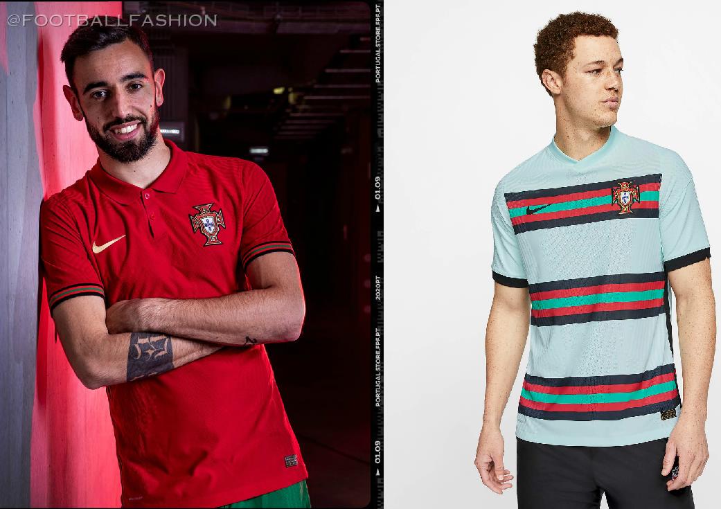 Portugal 2020 21 Nike Home And Away Kits Football Fashion