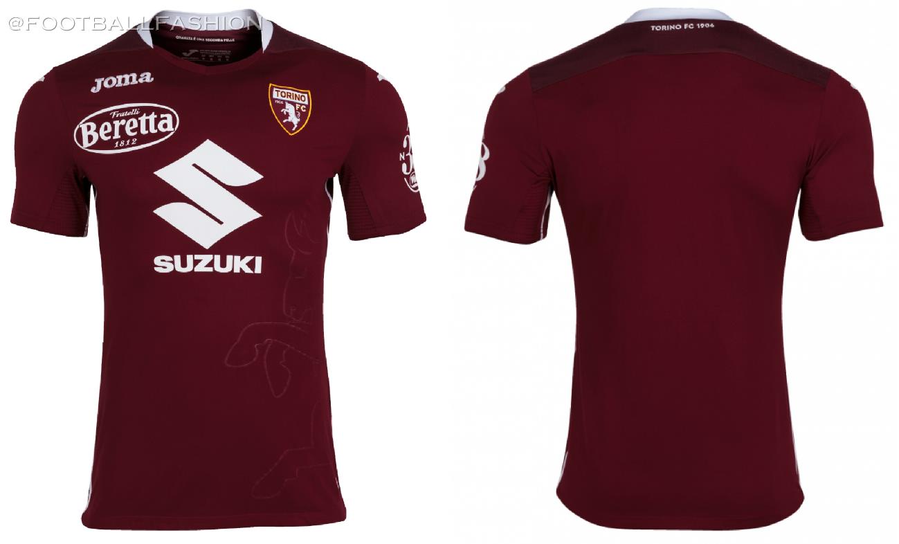 Torino FC 2020/21 Joma Home and Away Kits - FOOTBALL FASHION