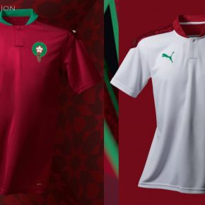 Morocco 2020 2021 PUMA Home and Away Football Kit, 2020-21 Shirt, 2020/21 Soccer Jersey, Maillot