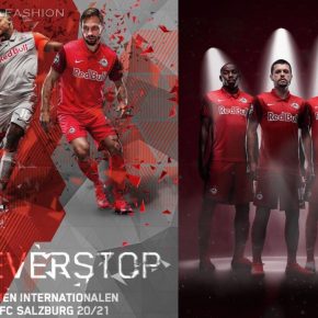 Red Bull Salzburg 2020 2021 Nike European UEFA Champions League Home and Away Football Kit, 2020-21 Soccer Jersey, 2020/21 Shirt, Trikot
