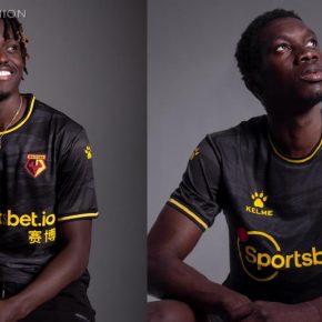 Watford FC 2020 2021 Kelme Third Football Kit, 2020/21 Soccer Jersey, 2020-21 Shirt