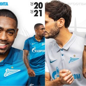 FC Zenit 2020 2021 Nike Home and Away Football Kit, 2020-21 Soccer Jersey, 2020/21 Shirt