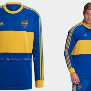 Boca Juniors 1980s-Inspired 2020/21 adidas Icons Retro Football Kit, 2020-21 Soccer Jersey, 2020/21 Shirt, Camiseta de Futbol
