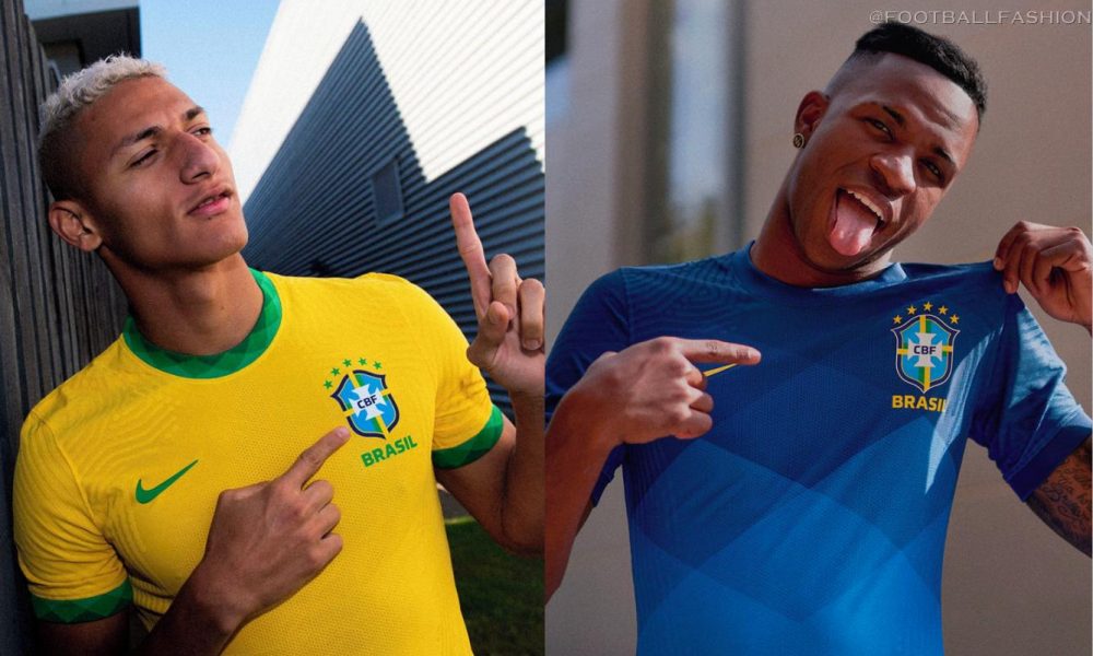 Brazil Football Team Jersey 2021 / Nike Brazil 2020 2021 Home Away Kits
