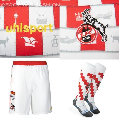 1. FC Köln 2020 2021 uhlsport Karneval Footballl Kit, 2020-21 Soccer Jersey, 2020/21 Shirt, Fastlovend Trikot