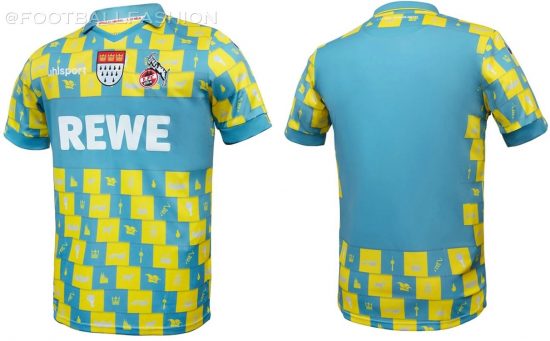 1. FC Köln 2020 2021 uhlsport Karneval Footballl Kit, 2020-21 Soccer Jersey, 2020/21 Shirt, Fastlovend Trikot