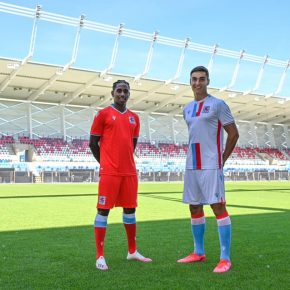 Luxembourg 2020 2021 Macron Home and Away Football KIt, 2020-21 Soccer Jersey, 2020/21 Shirt, Maillot