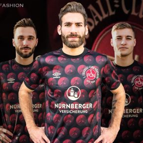 1. FC Nürnberg 2020 Umbro Christmas Soccer Jersey, Football Kit, Shirt, Trikot, Weihnachtstrikot