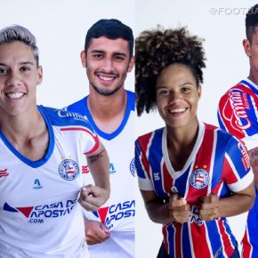 EC Bahia 2021 Home and Away Football Kit, Soccer Jersey, Shirt, Camisa