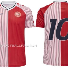 Denmark 1986 World Cup hummel Retro Home Football Kit, Soccer Jersey, Shirt, landsholdstrøje - hjemmebane, udebane