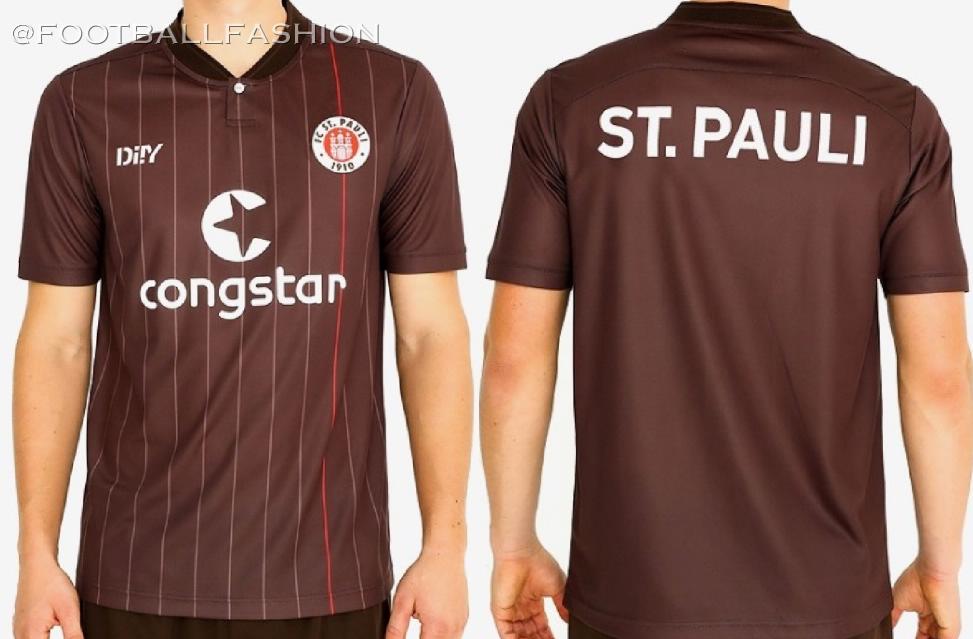 FC St. Pauli 2021/22 DIIY Home - FOOTBALL FASHION