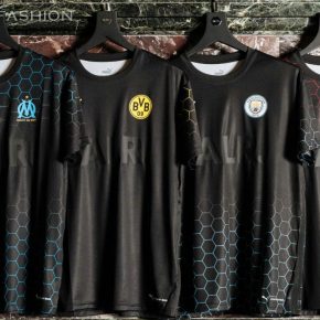 Manchester City, AC Milan, Borussia Dortmund & Olympique Marseille PUMA x BALR 2020 2021 Football Kit, 2020-21 Soccer Jersey, 2020/21 Shirt