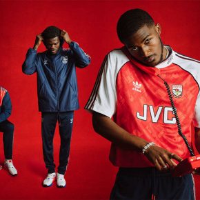 Reissue: Arsenal 199 - 1992 adidas Originals Home Football Kit, Soccer Jersey, Shirt, Maillot, Camiseta, Camisa, Trikot