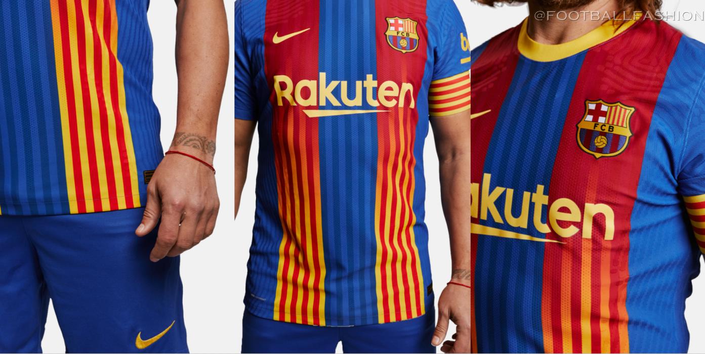 FC Barcelona 2021 'El Clásico' Nike Kit - FOOTBALL FASHION