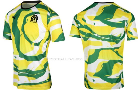 Olympique Marseille 2021 'OM Africa' PUMA Football Kit, Soccer Jersey, Shirt, Maillot Afrique