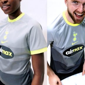 Tottenham 2021 Nike Air Max 95 Football Kit, Soccer Jersey, Shirt