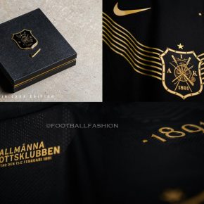 AIK Fotboll 130th Anniversary Nike Kit, Soccer Jersey, Football Shirt, 130 år tröja