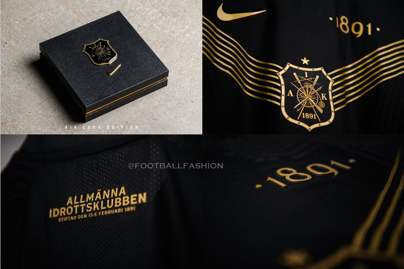 AIK 1891 Black Edition Nike Kit - FOOTBALL FASHION