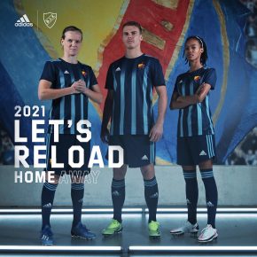 Djurgårdens IF 2021 adidas Home Football Kit, Soccer Jersey, Shirt, Hemmatröjan, Andratröja , Tröja
