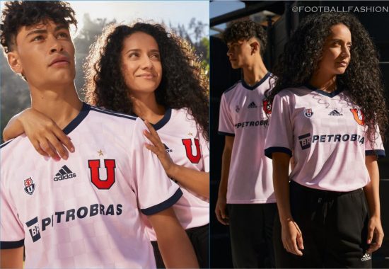 Club Universidad de Chile 2021 adidas Away Football Kit, Soccer Jersey, Shirt, Camiseta de Futbol