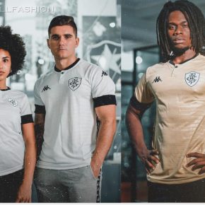 Botafogo 2021 Kappa Third Football Kit, Soccer Jersey, Shirt, Camisa III