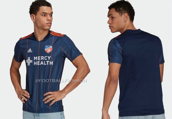 FC Cincinnati 2021 adidas Home Soccer Jersey, Football Kit, Shirt, Camiseta de Futbol MLS