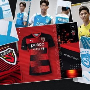 Pohang Steelers 2021 PUMA Football Kit, Soccer Jersey, Shirt