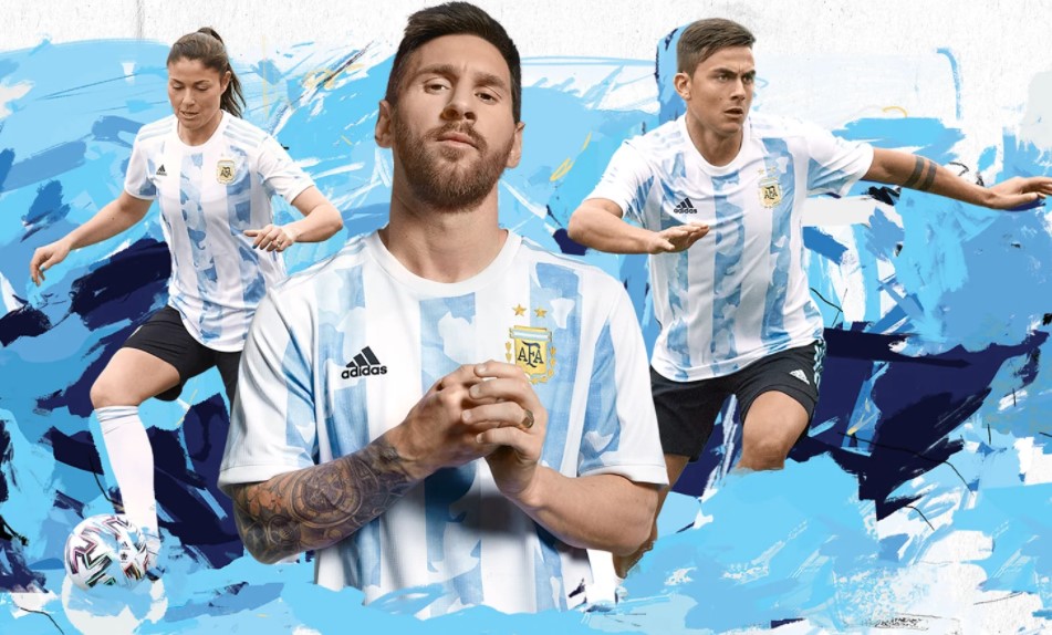 argentina home shirt