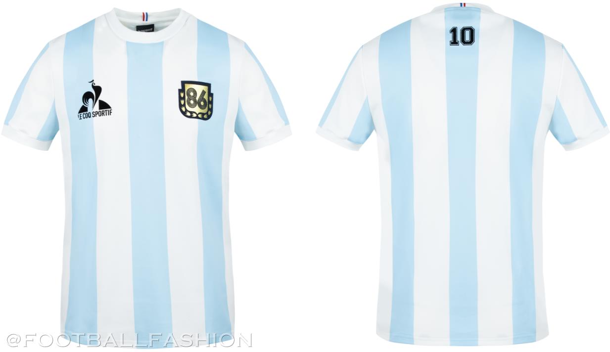 Argentina 86 Le Coq Sportif 30 Years titular  Shirt original