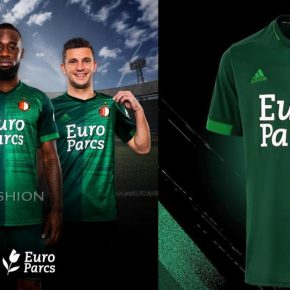 Feyenoord Rotterdam 2021 2022 adidas Away Football Kit, Soccer Jersey, Shirt, Tenue, Uitshirt, Uittenue