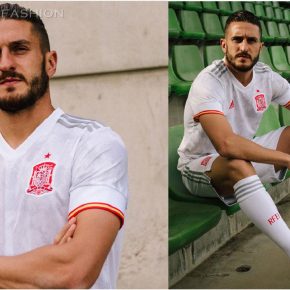 Spain EURO 2020 adidas White Away 2021 2022 Football Kit, Soccer Jersey, Shirt, Camiseta, Equipacion