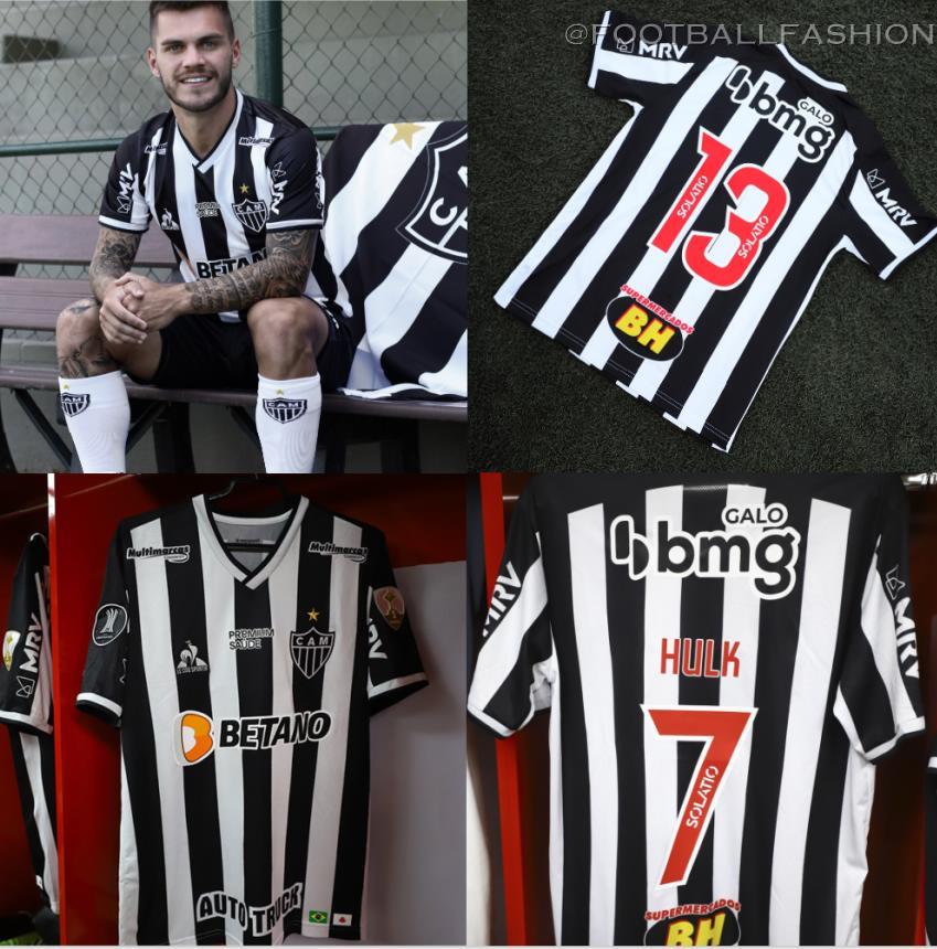 Atlético Mineiro 2021/22 le coq sportif Home Kit - FOOTBALL FASHION