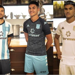 Racing Club 2021 2022 Kappa Home, Away and Third Football Kit, 2021-22 Shirt, 2021/22 Soccer Jersey, Camiseta de Futbol