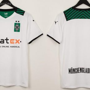 Borussia Mönchengladbach 2021 2022 PUMA Home Football Kit, Soccer Jersey, 2021-2022 Shirt, 2021/22 Trikot