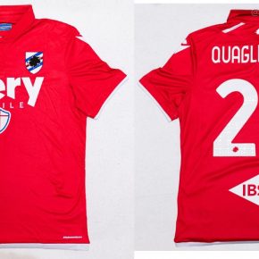 Sampdoria 2021 2022 Macron Third Football Kit, 2021-22 Soccer Jersey, 2021/22 Shirt. Gara, Maglia