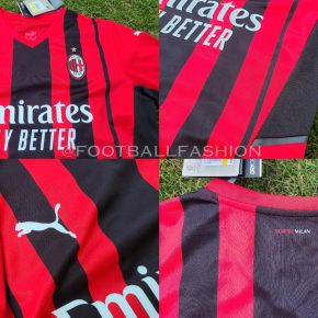 AC Milan 2021 2022 PUMA Home Football Kit, 2021/22 Soccer Jersey, 2021-22 Shirt, Maglia, Gara, Camiseta, Camisa, Trikot