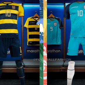 Ecuador Copa America 2021 2022 Marathon Home and Away Football Kit, 2021/22 Soccer Jersey, Camiseta de Futbol, 2021-22 Shirt