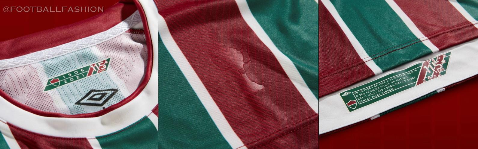 Fluminense 2021 2022 Umbro Home and Away Football Kit, Soccer Jersey, Shirt, Camisa