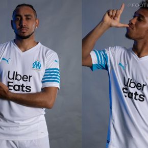 Olympique Marseille 2021 2022 PUMA Home Kit, 2021-22 Soccer Jersey, 2021/22 Shirt, Maillot