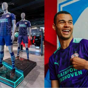 PSV Eindhoven 2021 2022 PUMA Away Football Kit, 21/22 Soccer Jersey, 2021-22 Shirt, 2021/22 Uitshirt